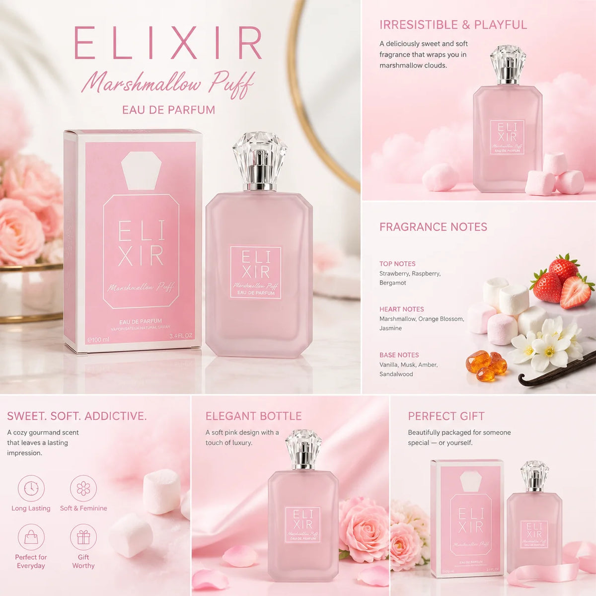 Elixir Marshmallow Puff — Eau de parfum, 100 ml