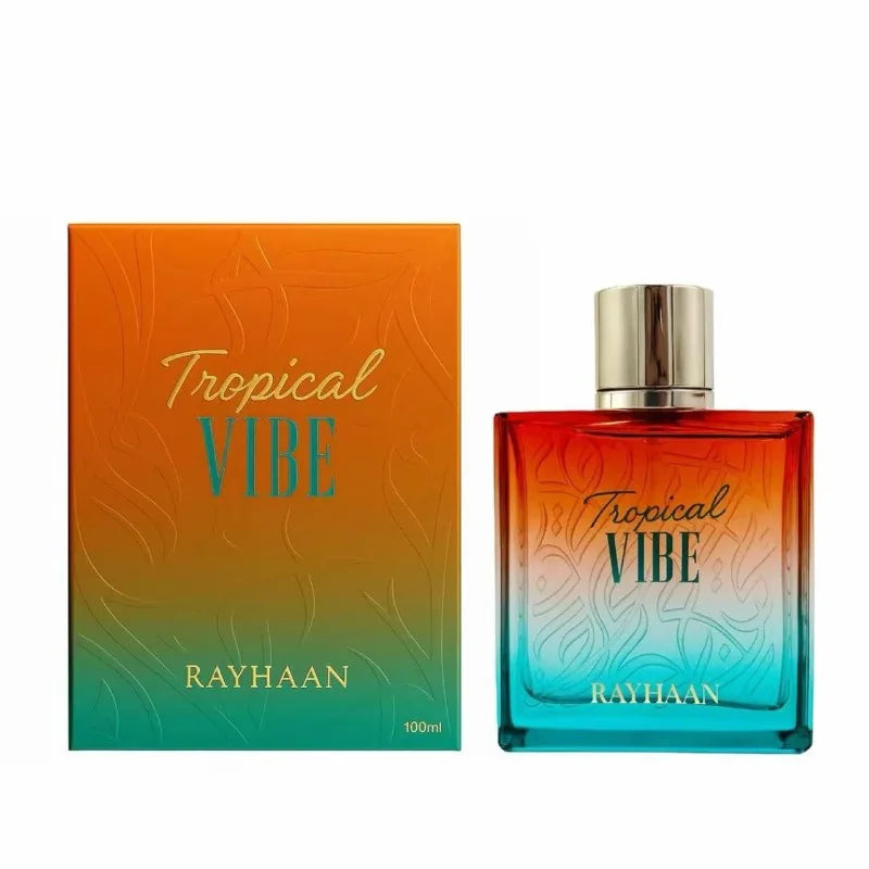 Rayhaan Pacific Aura y Tropical Vibe — Perfumes de 100 ml